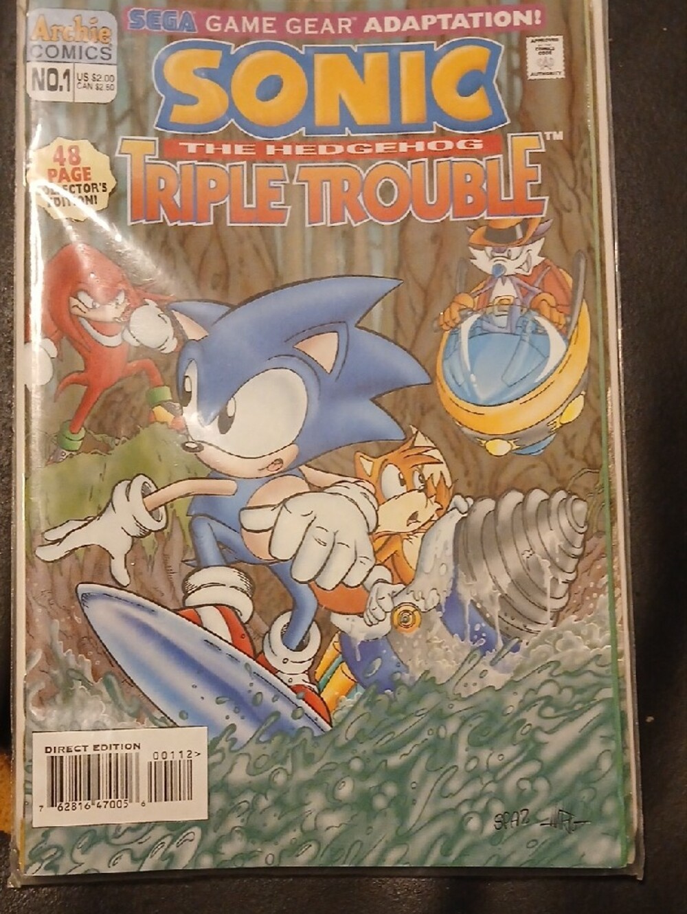 Sonic Comic Book Collection - Blue Covers (Archie) - Picture 2 of 4
